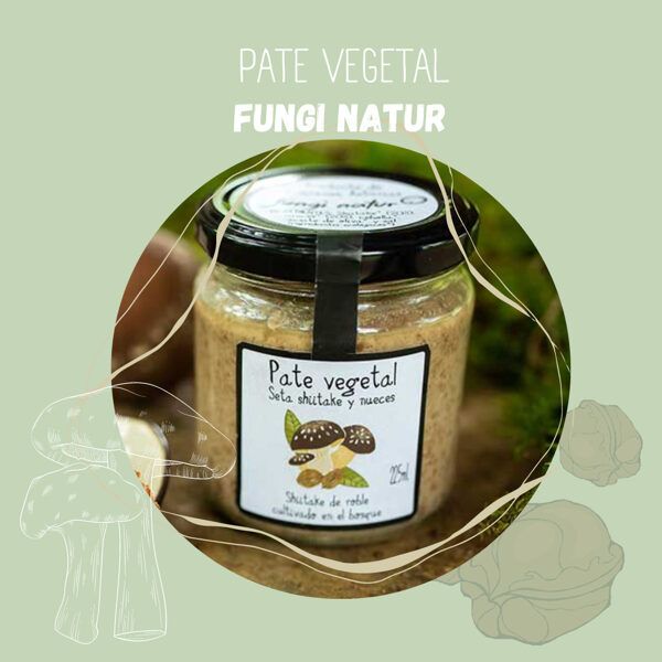 Paté de shiitake y nueces