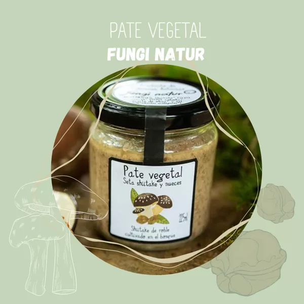 Paté de shiitake y nueces